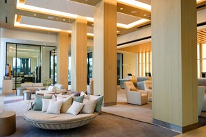 Àrea amb seients del vestíbul