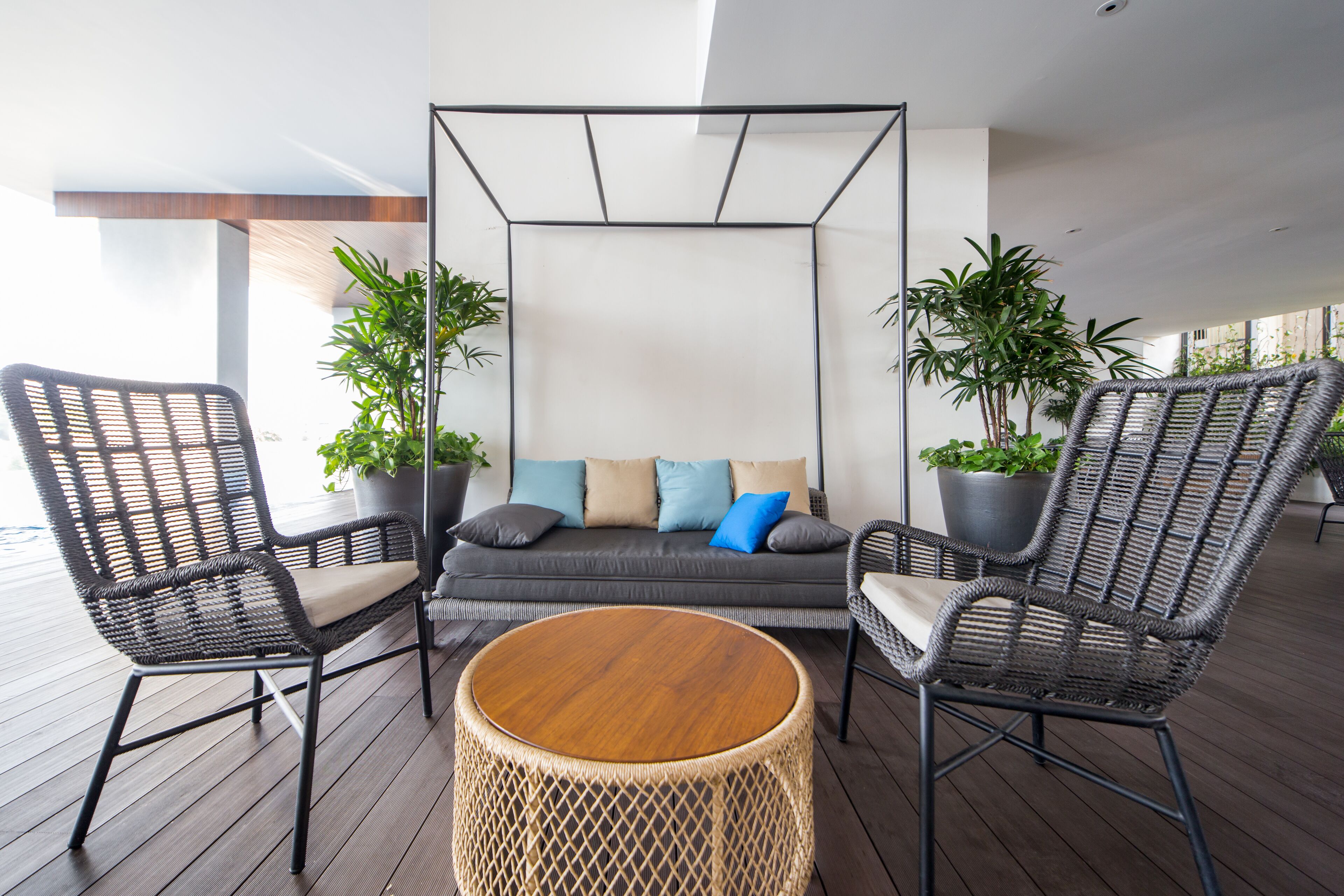 Khu tiếp khách ở sảnh