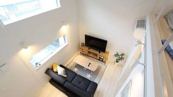 Apartment (A203) | Living area | 40-inch LCD TV with digital channels