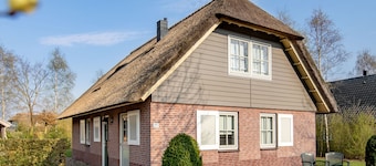 Thatched Villa With 2 Bathrooms Near Appelscha