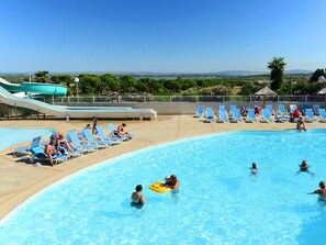 Outdoor pool - Mobile Home w/ Garden (Agde)