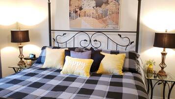 2 chambres, fer et planche à repasser, Wi-Fi, draps fournis