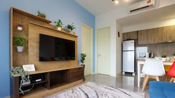 Exclusive-Apartment, 2 Schlafzimmer | Wohnbereich