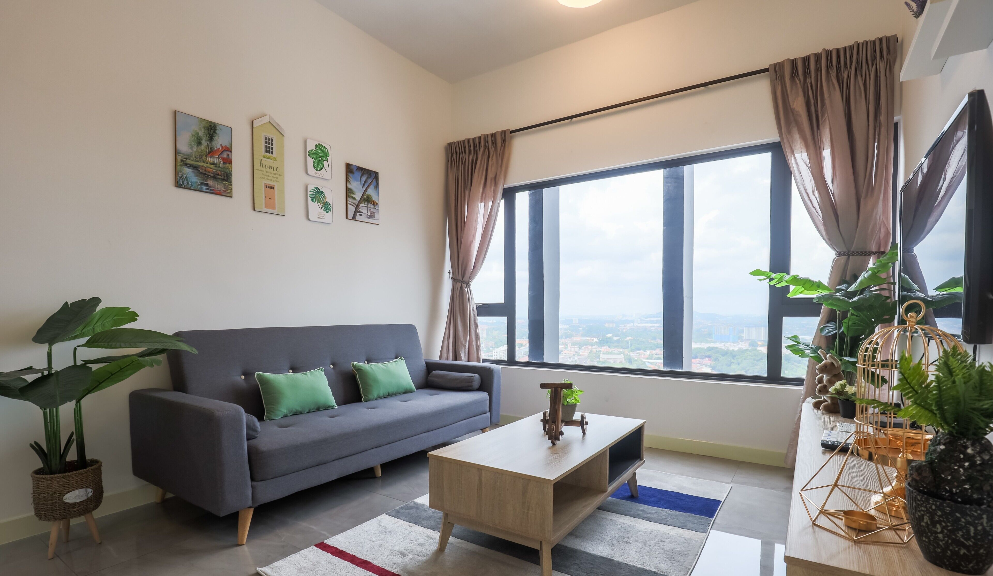 Deluxe Apartment, 2 Bedrooms | Living area