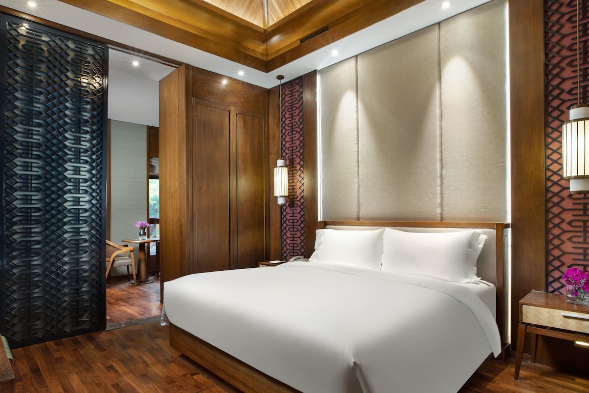 Suite, 1 Bedroom (Living Dining Area) | Premium bedding, memory-foam beds, minibar, in-room safe