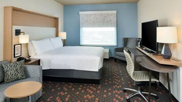 1 dormitorio, escritorio, espacio para trabajar con un portátil