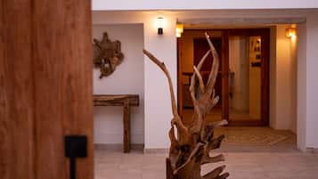 Entrada al alojamiento