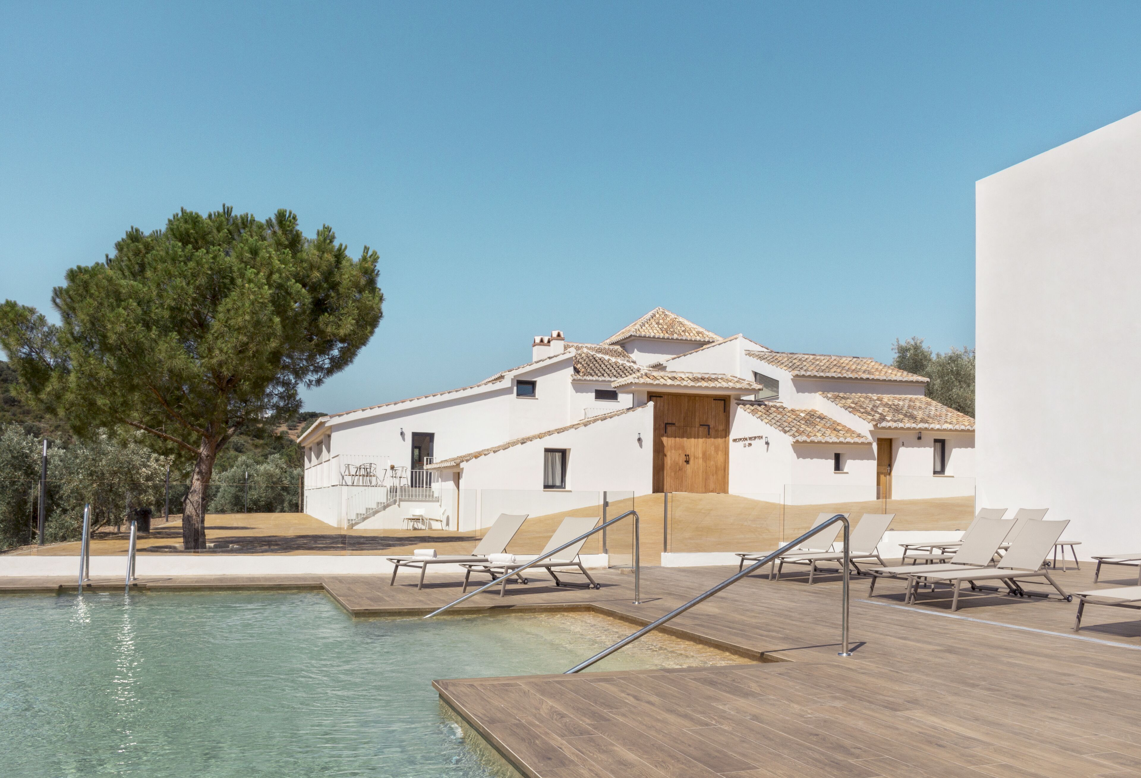 Façade de l’hébergement