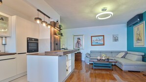 Apartment, 2 Bedrooms, Smoking, Patio | Interior - Apartment With Breathtaking sea View (Trogir)