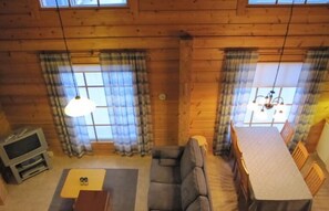 Appartement, 2 chambres | Coin séjour | Télévision, cheminée, lecteur de DVD