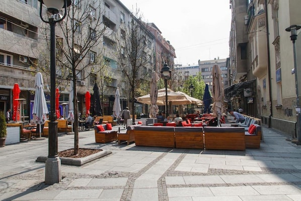 Apartamento luxo | Vista para a rua