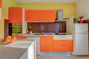 Appartement, 2 slaapkamers, balkon, uitzicht op tuin | Interieur