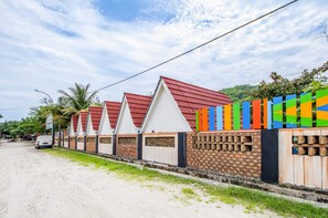 Facciata della struttura