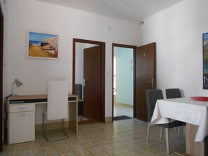 Appartamento, 2 camere da letto, fumatori, terrazzo | Interni