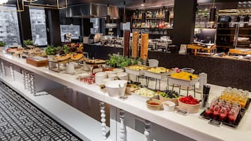 Daily buffet breakfast (EUR 25 per person)