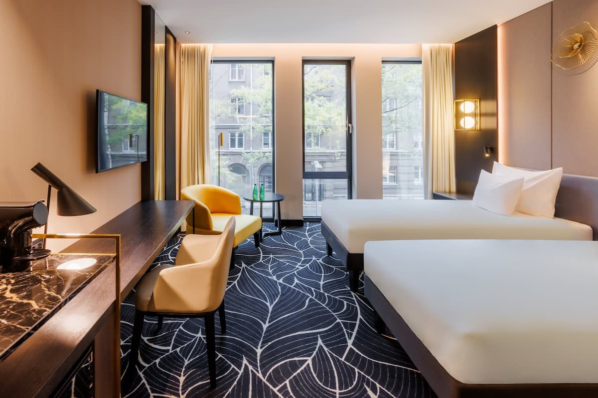 Superior Room, 2 Single Beds | Minibar, in-room safe, desk, laptop workspace