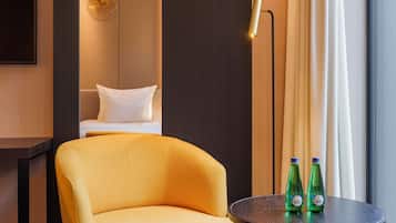 Minibar, in-room safe, desk, laptop workspace