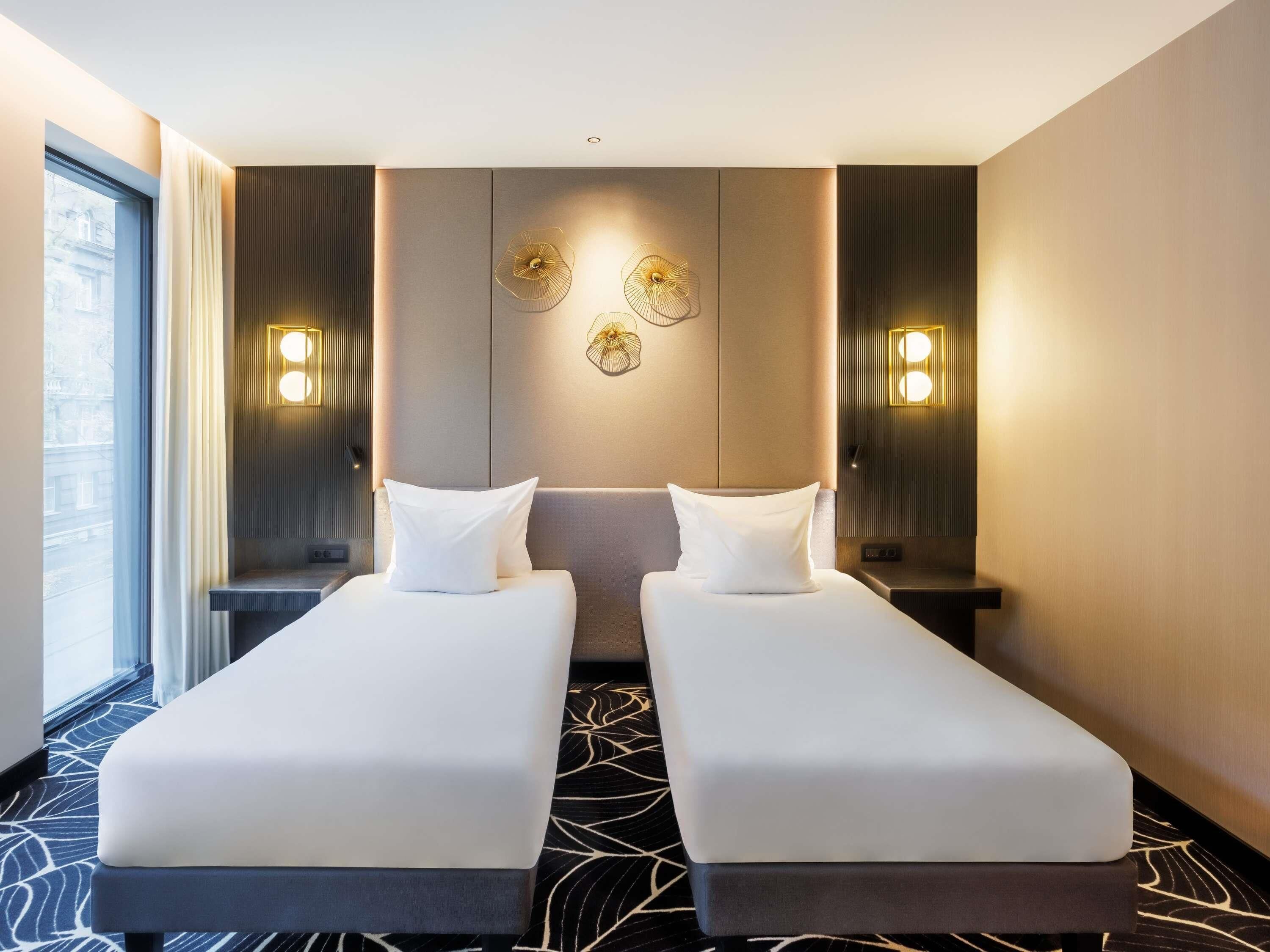 Superior Twin Room, Multiple Beds | Premium bedding, minibar, in-room safe, desk