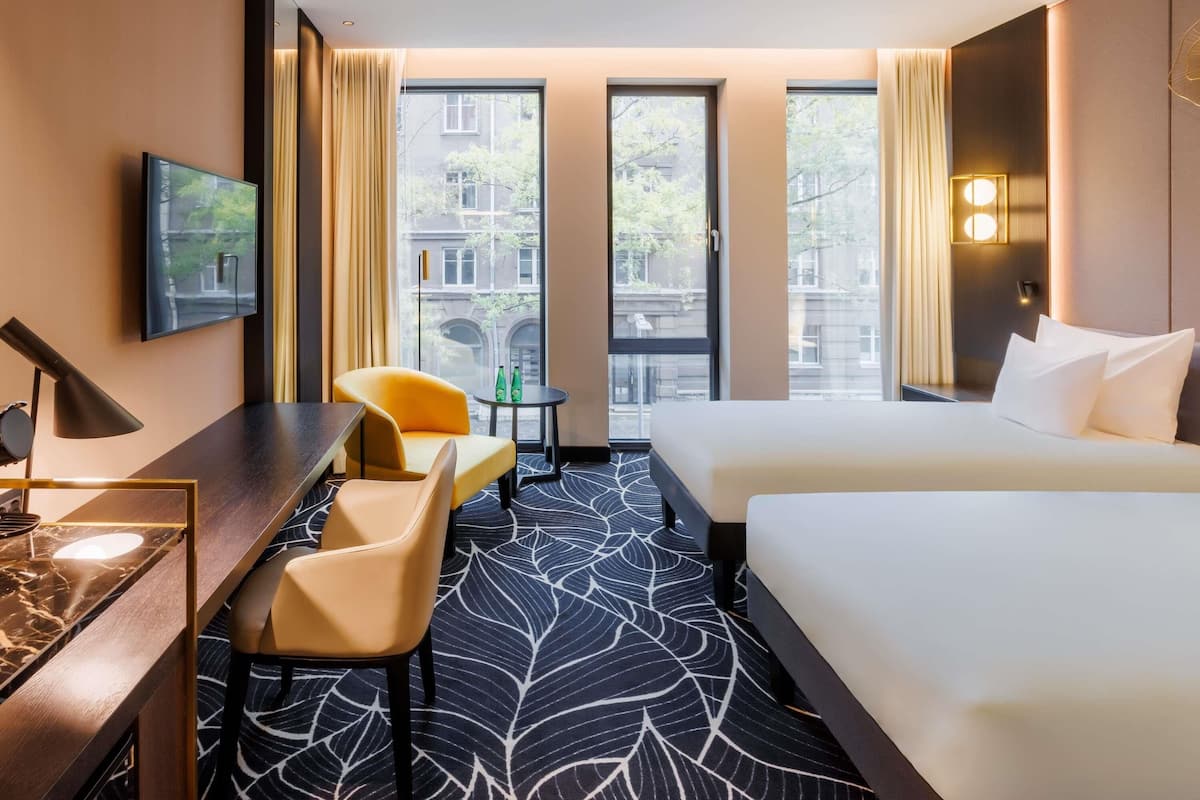 Superior Room, 2 Single Beds | Minibar, in-room safe, desk, laptop workspace