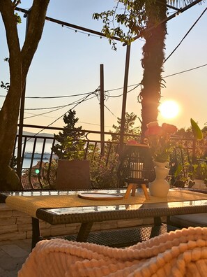 Apartment, 2 Bedrooms, Smoking, Balcony | Outdoor dining - Apartment With Amazing sea View (Trogir)