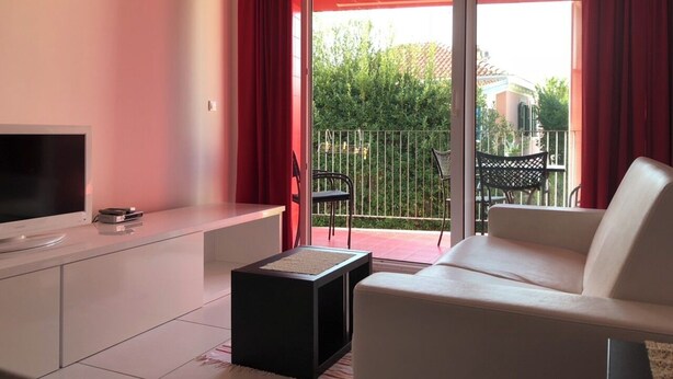 Apartment, 1 Bedroom, Balcony, Garden View | Balcony - No5 One Bedroom Apartment (Pakostane)