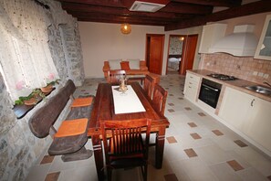 Apartment, 3 Bedrooms, Balcony | Dining room - Villa Rustica Apartment (Razanac)