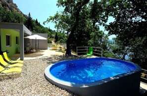 Outdoor pool - Holiday House With Pool (Omis)