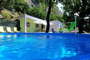 Outdoor pool - Holiday House With Pool (Omis)
