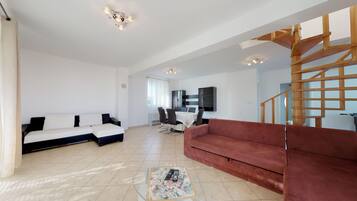 Villa, 3 Bedrooms, Smoking, Private Pool | Living room