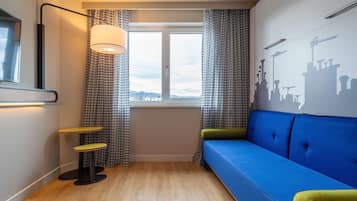 Studio, 1 Queen-Bett | Allergikerbettwaren, Zimmersafe, individuell eingerichtet, Schreibtisch