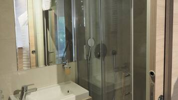 Free toiletries, hair dryer, slippers, towels