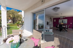 Apartment, 2 Bedrooms, Smoking, Balcony | Terrace/patio - In Center Near the Marina and Beach (Tribunj)