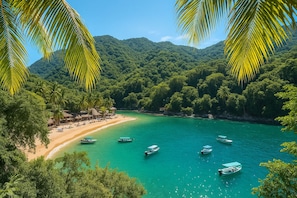 Villa, varias habitaciones, alberca privada, vista al jardín | Exterior