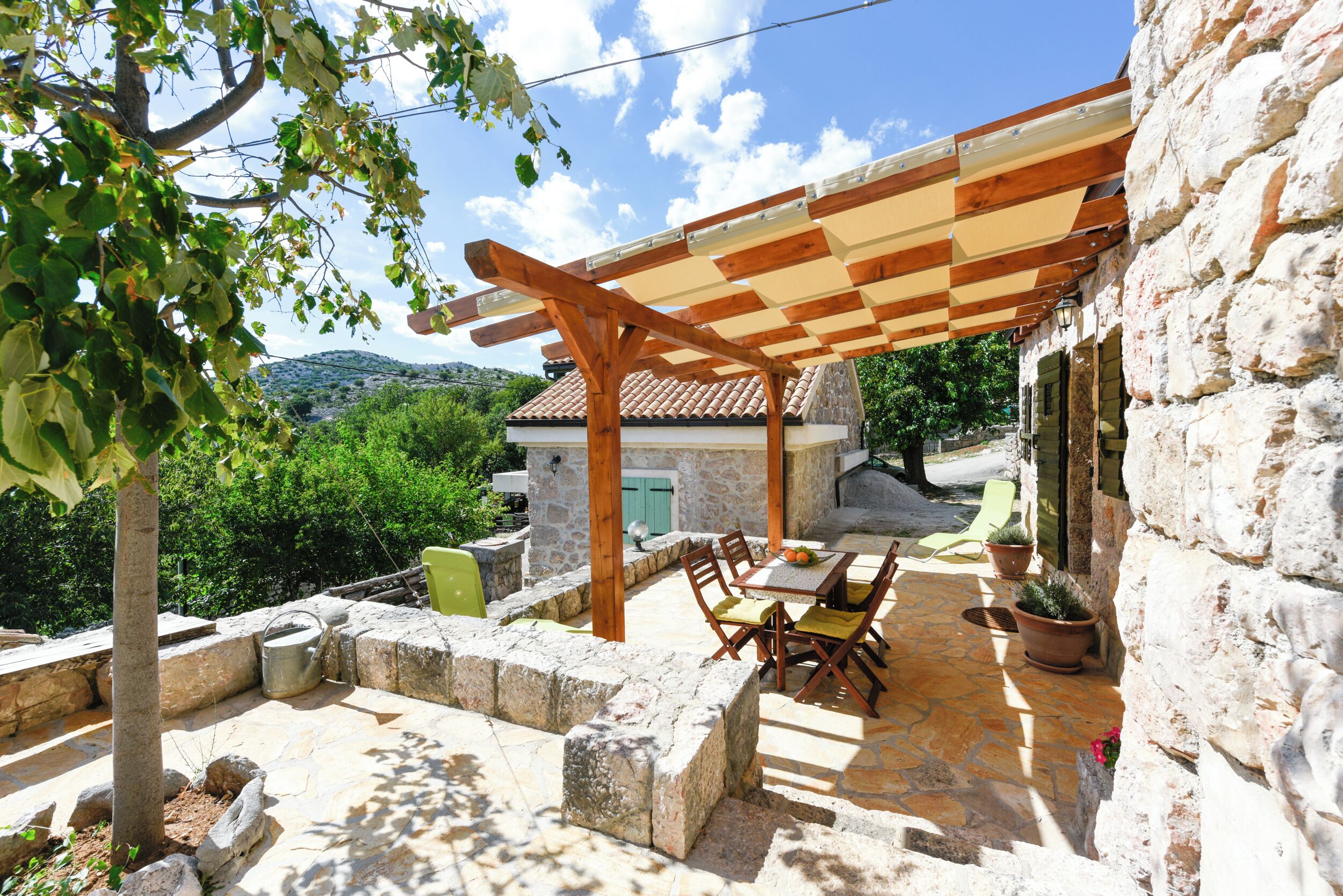 Maison, 1 chambre, fumeurs, terrasse | Restauration extérieure