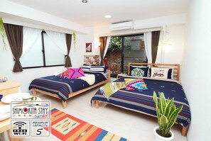 1 soverom, skrivebord, strykejern/-brett og wi-fi (inkludert)