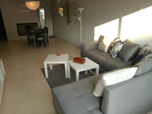 Apartment, 2 Bedrooms, Smoking, Balcony | Living room - Apartment With Terrace (Casablanca)