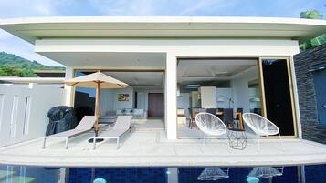 Villa, 2 Bedrooms, Private Pool, Garden View | Property grounds