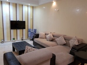 Apartment, 2 Bedrooms, Smoking, Balcony | Living area - Apartment With Terrace (Casablanca)