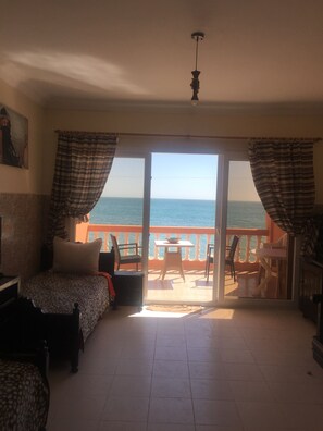 Apartment, 1 Bedroom, Smoking, Balcony | View from property - Beautiful Apartment Directly at the Beach of Taghazout (Taghazout)