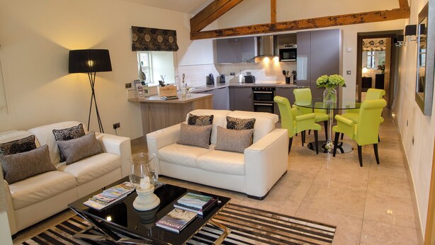 Living room - "contemporary Barn Conversion in Stunning Setting" (Carnforth)