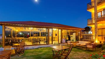 Front of property – evening/night