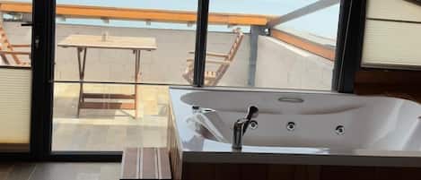Panoramic Room, 1 King Bed, Terrace, Sea View