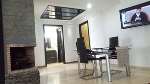 Apartment, 2 Bedrooms, Smoking, Balcony | Dining room - Apartment With Terrace (Casablanca)