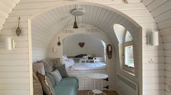 Baita Comfort (Iglu Romantik) | Area soggiorno | TV a schermo piatto