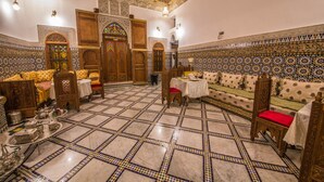 Room, 1 Bedroom, Accessible, Balcony | Dining - Room in Guest Room - Riad Ouliya fes Morrocco (Fes)