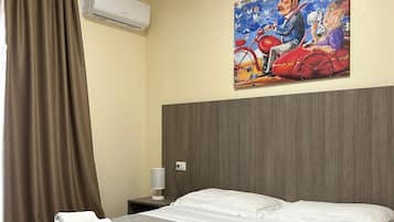 Chambre Double ou avec lits jumeaux | Wi-Fi gratuit, draps fournis