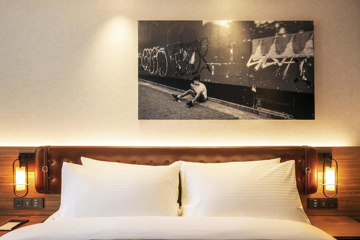 Camera Standard, 1 letto king | Biancheria da letto di alta qualità, una cassaforte in camera