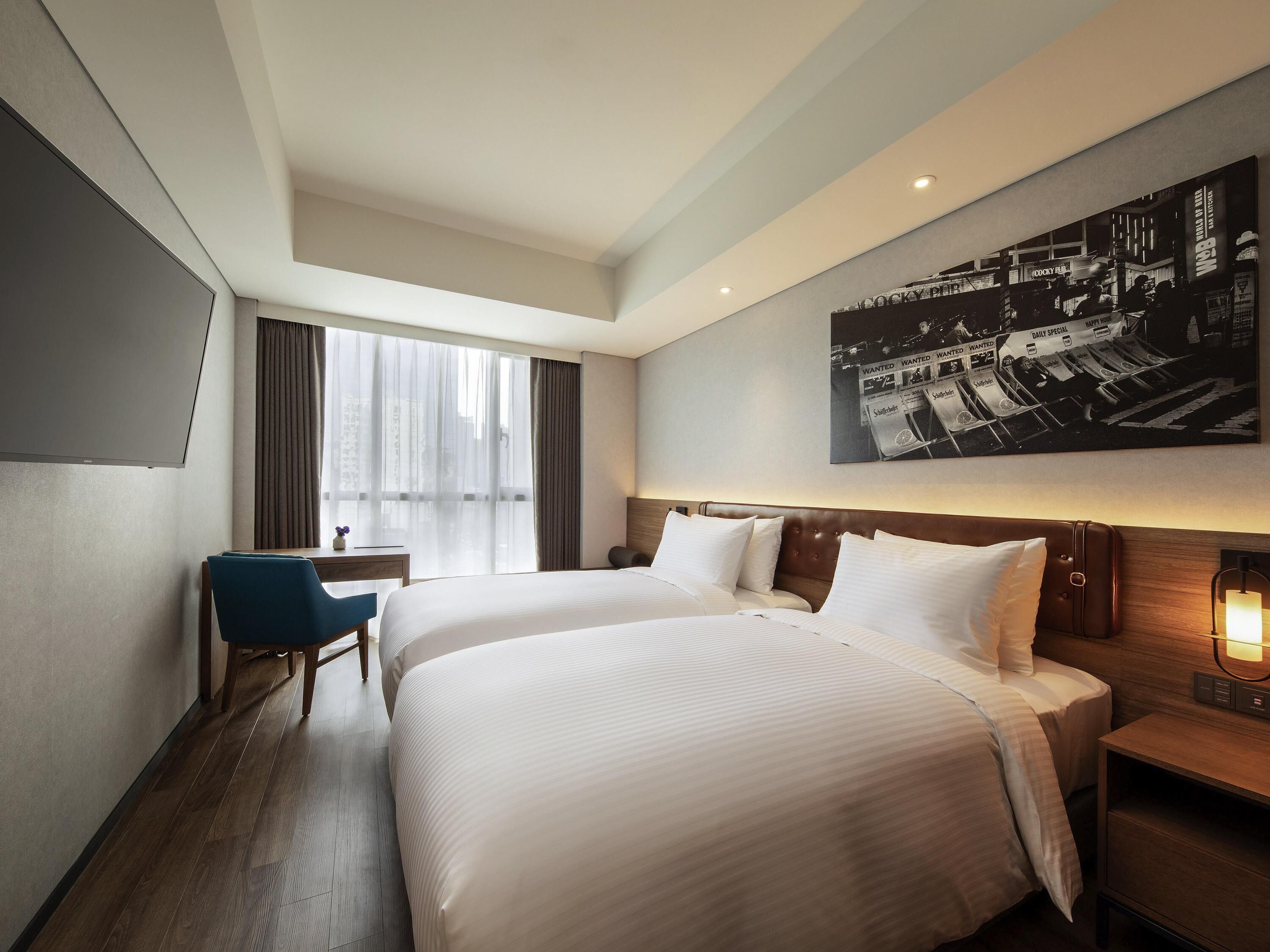 Rom – superior, 2 enkeltsenger | Sengetøy av topp kvalitet, safe på rommet og individuelt innredet