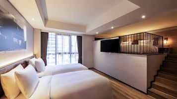 Premium bedding, in-room safe, individually furnished, desk