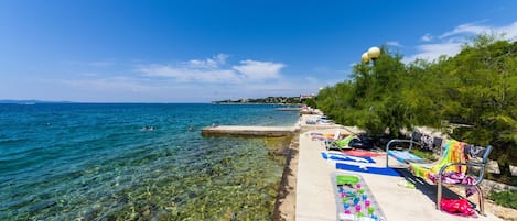 Apartment, 2 Bedrooms, Terrace, Ocean View | Beach